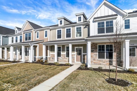 Front exterior at 2644 Marjorie Lane, Plainfield, IN