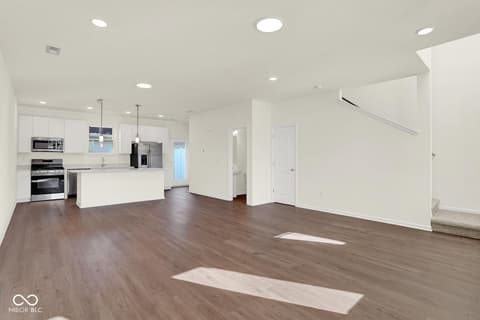Living room at 2644 Marjorie Lane, Plainfield, IN