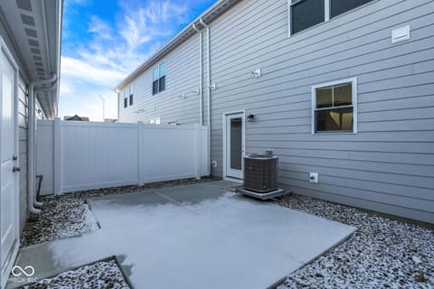 Outdoor living area at 2644 Marjorie Lane, Plainfield, IN