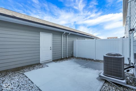 Outdoor living area at 2644 Marjorie Lane, Plainfield, IN