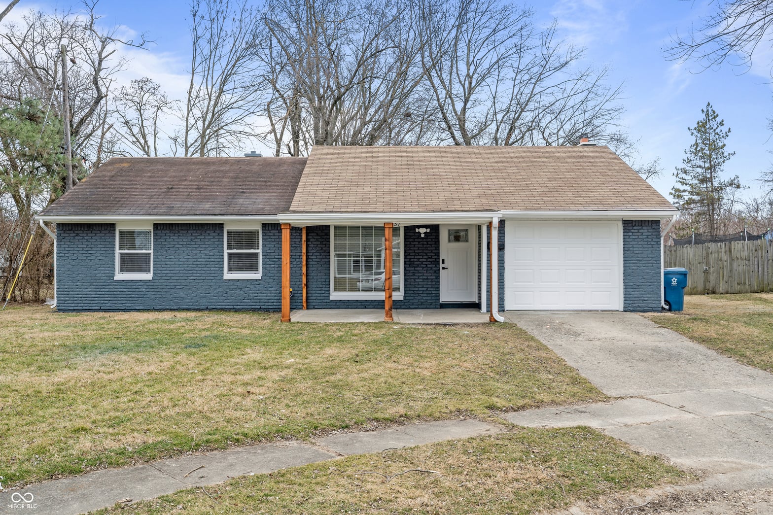 Front exterior at 8337 Aspen Court, Indianapolis, IN