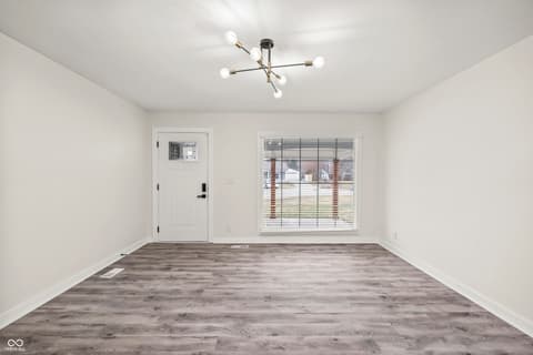 Foyer at 8337 Aspen Court, Indianapolis, IN