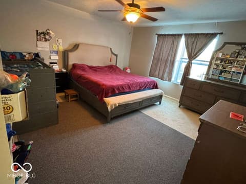 Bedroom at 5833 High Grass Lane, Indianapolis, IN