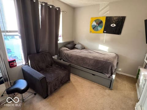 Bedroom at 5833 High Grass Lane, Indianapolis, IN
