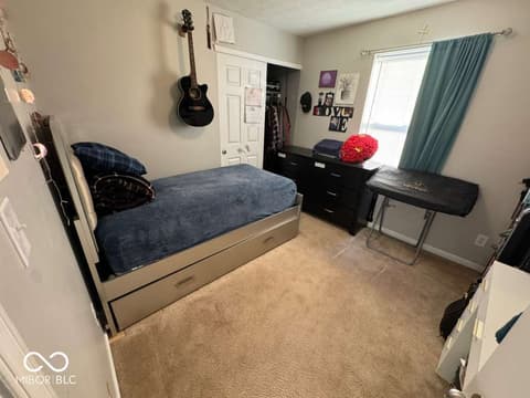 Bedroom at 5833 High Grass Lane, Indianapolis, IN