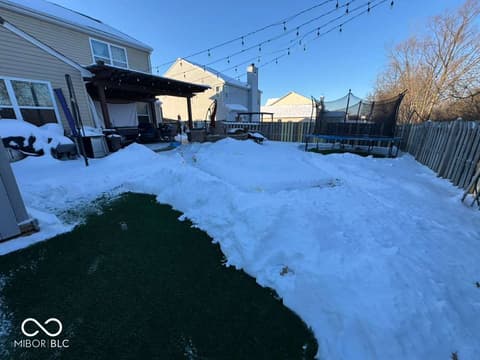 Yard at 5833 High Grass Lane, Indianapolis, IN