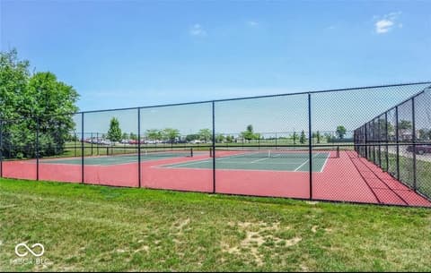 Tennis Court — 5833 High Grass Lane, Indianapolis, IN