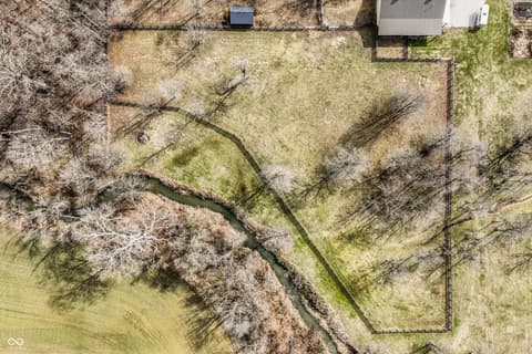 Aerial view at 5158 N 1000 W, Thorntown, IN