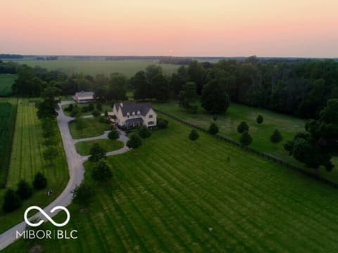 Aerial view at 5158 N 1000 W, Thorntown, IN