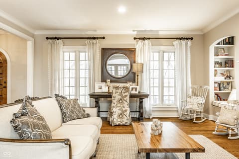 Living room at 5158 N 1000 W, Thorntown, IN