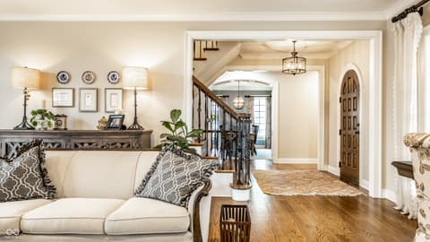 Living room at 5158 N 1000 W, Thorntown, IN