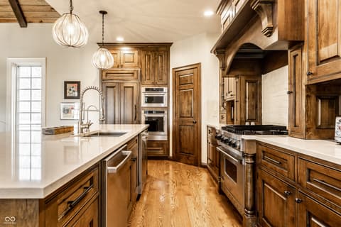 Kitchen at 5158 N 1000 W, Thorntown, IN
