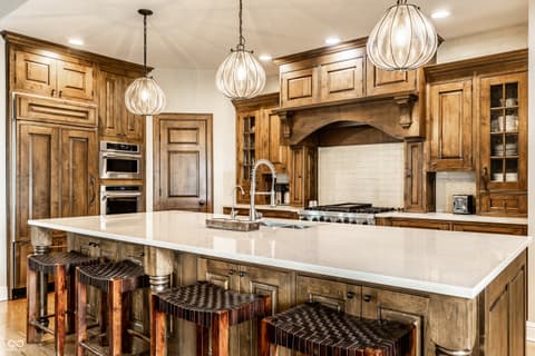 Kitchen at 5158 N 1000 W, Thorntown, IN