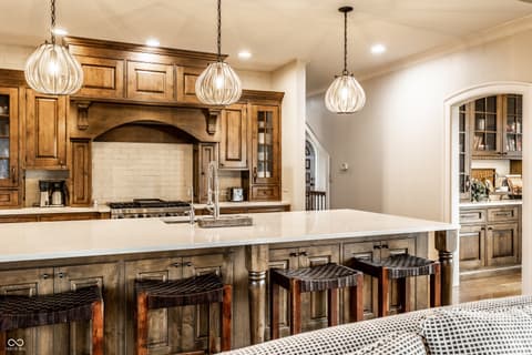 Kitchen at 5158 N 1000 W, Thorntown, IN