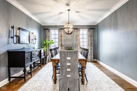 Dining room at 5158 N 1000 W, Thorntown, IN