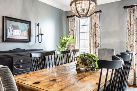 Dining room at 5158 N 1000 W, Thorntown, IN