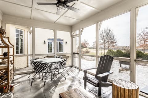 Outdoor living area at 5158 N 1000 W, Thorntown, IN