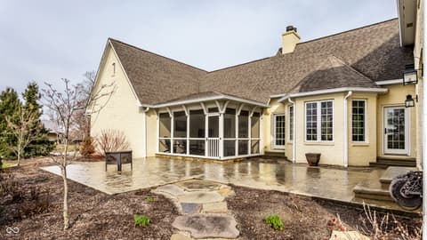 Backyard at 5158 N 1000 W, Thorntown, IN