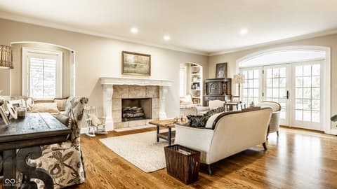 Living room at 5158 N 1000 W, Thorntown, IN