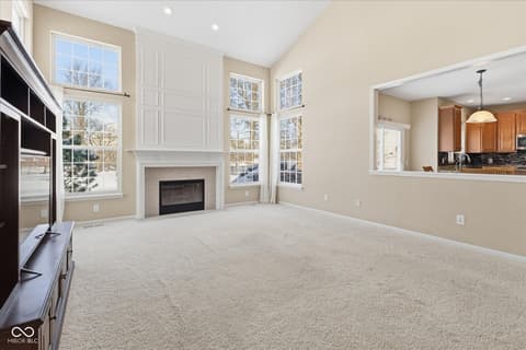 Living room at 12710 Tuscany Boulevard, Carmel, IN