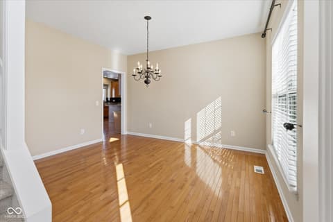 Dining room at 12710 Tuscany Boulevard, Carmel, IN