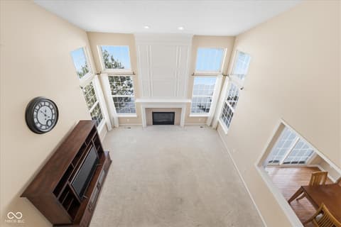 Living room at 12710 Tuscany Boulevard, Carmel, IN