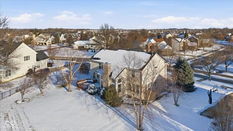 Aerial view at 12710 Tuscany Boulevard, Carmel, IN