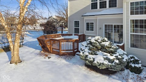 Outdoor living area at 12710 Tuscany Boulevard, Carmel, IN