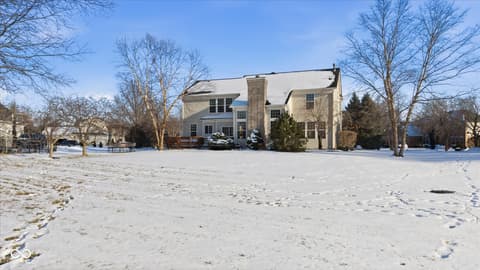 Backyard at 12710 Tuscany Boulevard, Carmel, IN