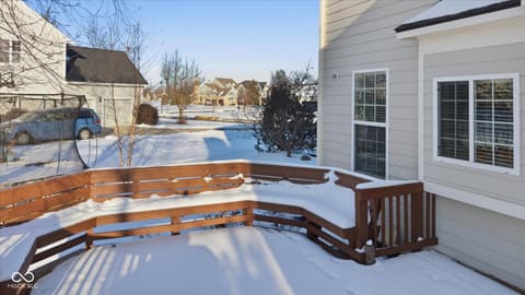 Outdoor living area at 12710 Tuscany Boulevard, Carmel, IN