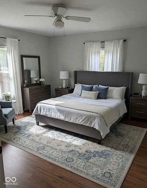 Bedroom at 52 Fountain Lake Drive, Greenfield, IN