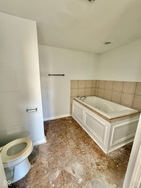 Bathroom at 52 Fountain Lake Drive, Greenfield, IN
