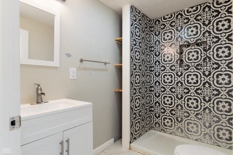 Bathroom at 1301 W Roache Street, Indianapolis, IN