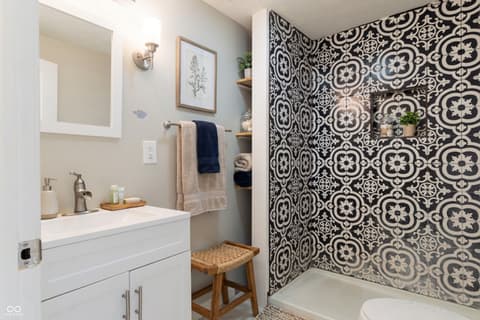 Bathroom at 1301 W Roache Street, Indianapolis, IN