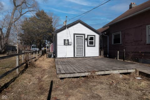 Yard at 1301 W Roache Street, Indianapolis, IN