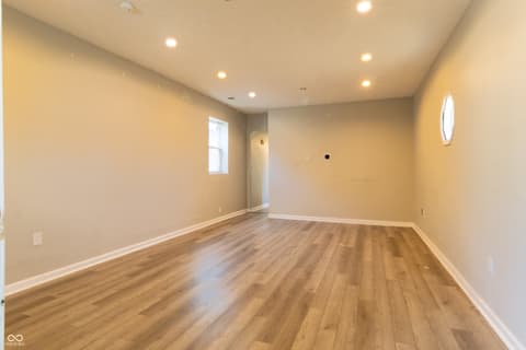 Living room at 1301 W Roache Street, Indianapolis, IN