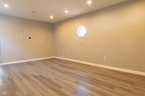 Living room at 1301 W Roache Street, Indianapolis, IN