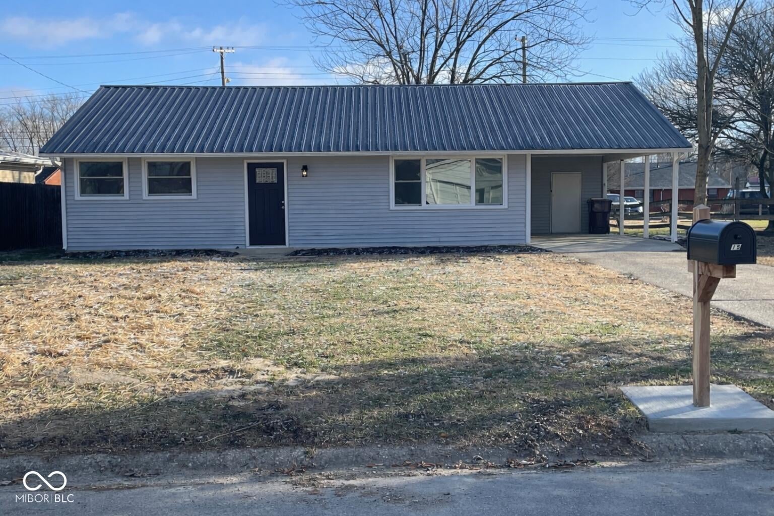 Front exterior at 15 Volz Drive, Hanover, IN