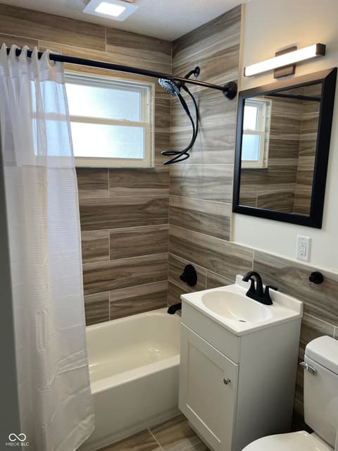 Bathroom at 15 Volz Drive, Hanover, IN
