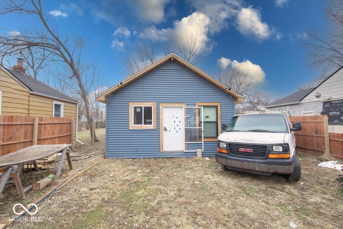Backyard at 2022 N Alton Avenue, Indianapolis, IN