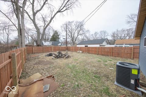 Yard at 2022 N Alton Avenue, Indianapolis, IN