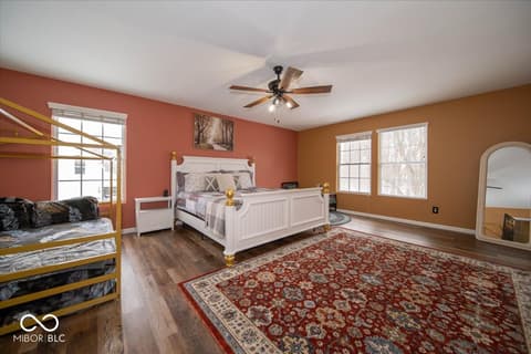 Bedroom at 2940 Treehouse Pass, Greenwood, IN