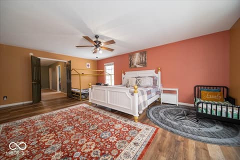 Bedroom at 2940 Treehouse Pass, Greenwood, IN