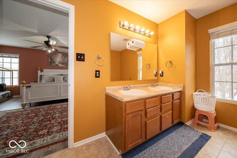 Bathroom at 2940 Treehouse Pass, Greenwood, IN