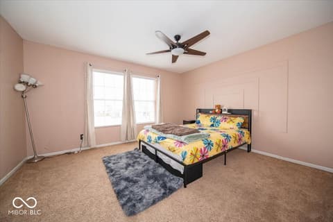 Bedroom at 2940 Treehouse Pass, Greenwood, IN