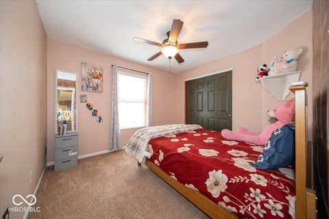 Bedroom at 2940 Treehouse Pass, Greenwood, IN