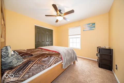 Bedroom at 2940 Treehouse Pass, Greenwood, IN