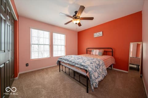 Bedroom at 2940 Treehouse Pass, Greenwood, IN