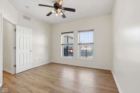Bedroom at 2230 N Pennsylvania Street, Indianapolis, IN