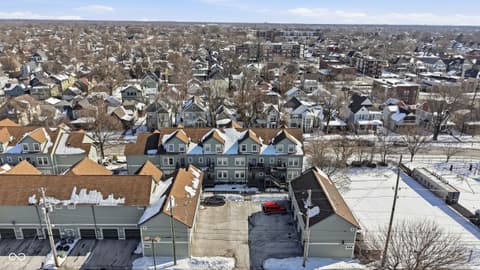 Aerial view at 2230 N Pennsylvania Street, Indianapolis, IN